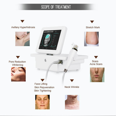 Портативное оборудование для омоложения Microneedle RF красоты частичное затягивая